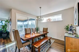 Main floor dining room