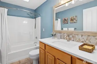 Main floor bathroom