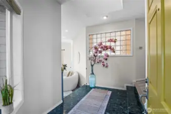 entry area