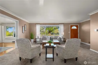 Lots of natural light with great open feel.