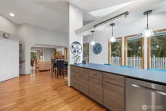 Love all of these windows bringing in so much natural light.