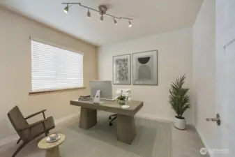 Extra addition can be used as an office