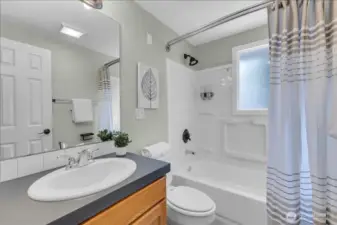 Full bath on main floor