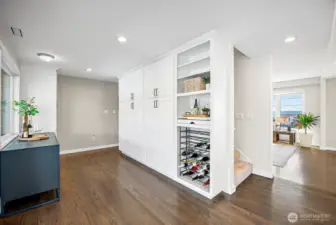 This home as so much storage space!