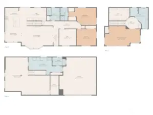 Entire home floor plan. Check out the Matterport tour too or come see for yourself!