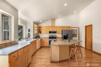Plenty of counter space