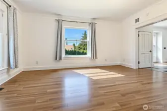 Sitting room - virtually destaged