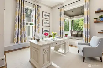 Den/office - virtually stage