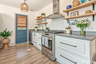 Kitchen - virtually staged