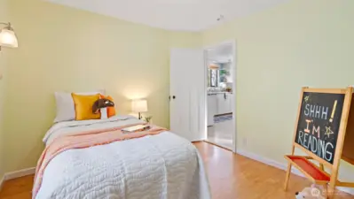 Fresh white trim, crisp white doors, and a bright white ceiling make this space feel sparkling clean and move-in ready! Everything’s fresh, light, and waiting for you to move right in.