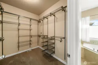 Closet for days! So spacious