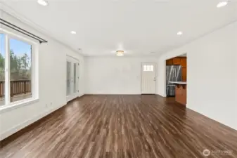 Newer laminate flooring