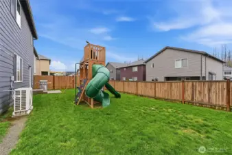 Backyard (Playset is excluded)