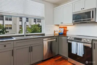 Incredible newer custom appliances, cabinets and paint