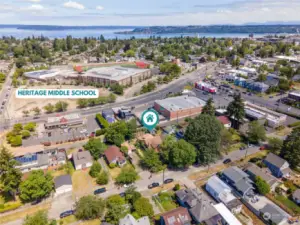 Home is centrally located near 6th Ave, surrounded by  entertainment, eateries, Tacoma schools, and more!