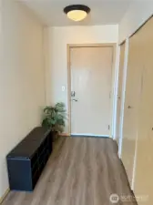 Beautiful Brand New flooring in the entry way