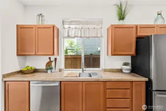 New deep Kitchen sink and dishwasher