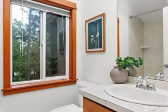 Upstairs full bath