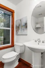 Main floor powder room