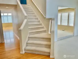 Beautiful Open Foyer.