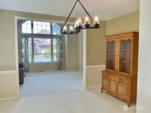 View From the Dining Room into the Living Room.