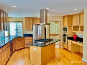 Large Open Chef's Kitchen.