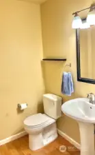 Main Level Half Bath.