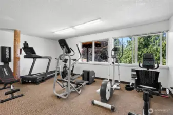 Gym with a view