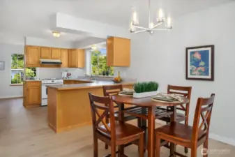 main level of the home