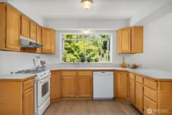 main level of the home