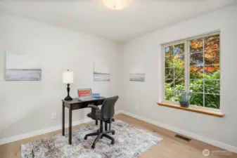 main level of the home