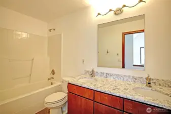 upstairs - full bathroom