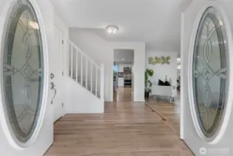 Welcoming French Door Entry