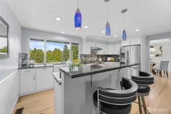 Stylish Kitchen with Island