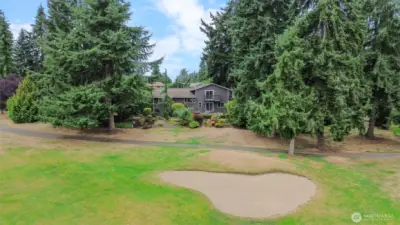 Laugh at Golfers in Bunker