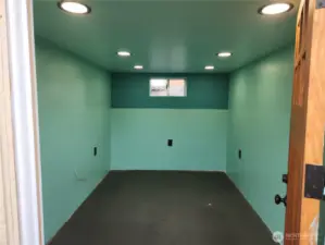 Inside of small she/he shed