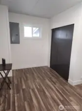 Newly painted second guest room