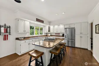 Large Island with Breakfast Bar