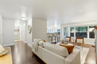 Wonderful open concept living