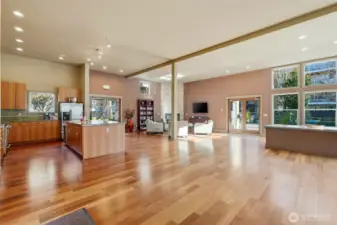 Gather with friends in the clubhouse