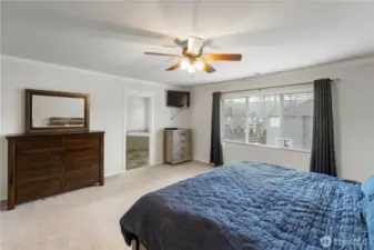 Primary suite provides a peaceful retreat with room to relax and unwind.