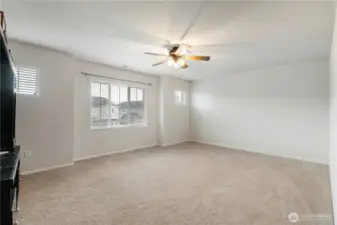 Upstairs Large entertaing room. Ideal blend of space, layout, and lifestyle in a highly livable floor plan.