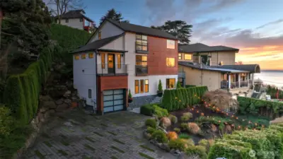 Enjoy fabulous sunset views throughout the property.