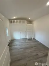 Room with loft