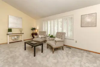 Enter into a Large Living Room