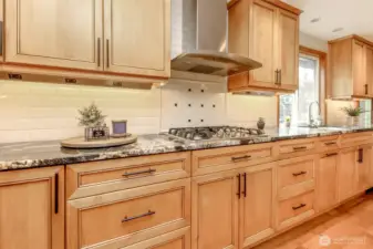 Look at all this counter space!