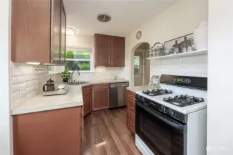 Kitchen space with all appliances included