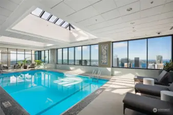 building top floor pool