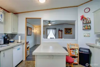 Plenty of counters for all your kitchen needs.
