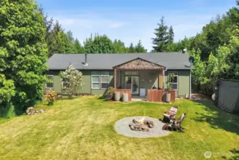 You will love the firepit area and stargazing at night.